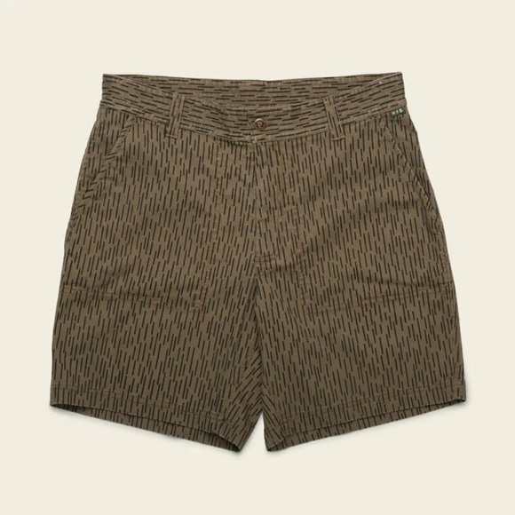 Howler Brothers Other - Howler Bros Men’s Clarksville Walk Shorts Olive/Black Size 33